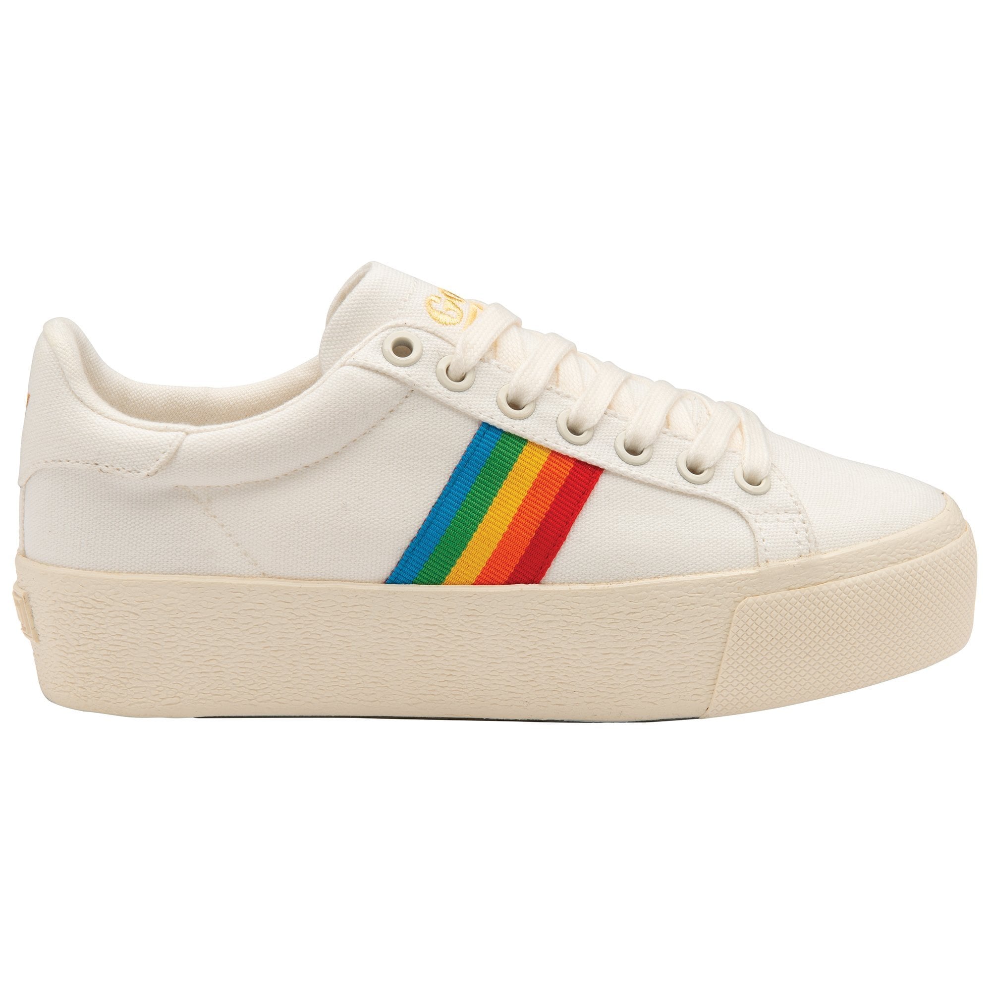 Vegan Gola Classics Women's Orchid Platform Rainbow